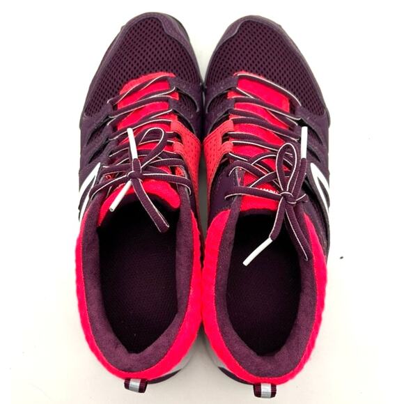 Decathlon Newfeel Propulse Running Sneakers 6.5 Black Pink Athletic Training - Picture 9 of 11